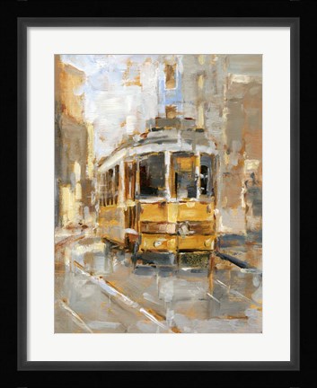 Framed Day Trolley II Print