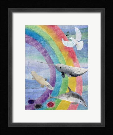 Framed Noah's Ark II Print