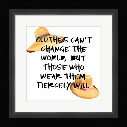 Framed Necessary Accessory I Print