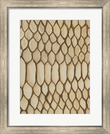 Framed Of the Wild Patterns II Print