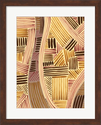 Framed Bands of Pattern II Print