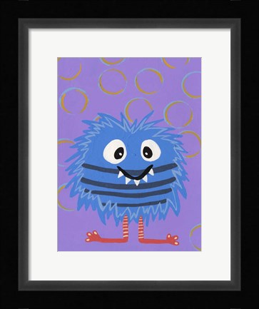 Framed Happy Creatures I Print