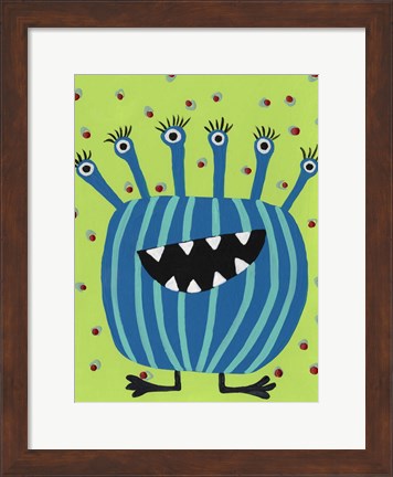 Framed Happy Creatures II Print