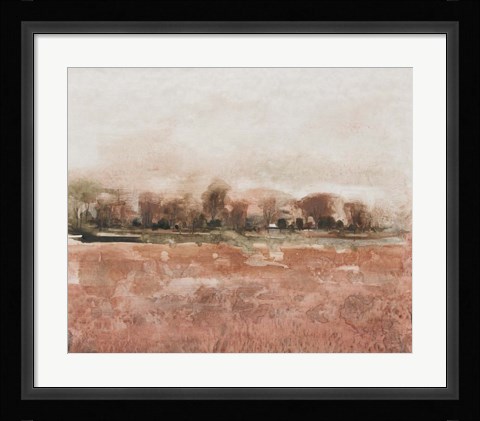 Framed Red Soil II Print
