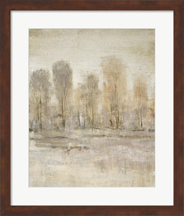 Framed Peaceful Forest II Print