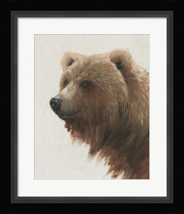 Framed Western Portrait I Print