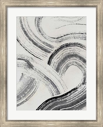 Framed Zen Flow I Print