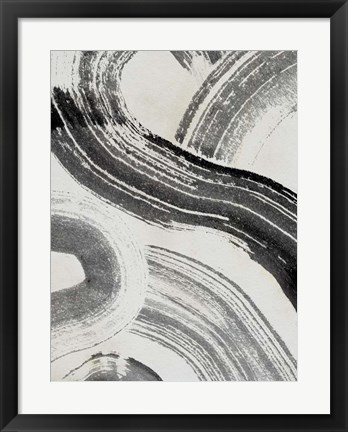 Framed Zen Flow III Print