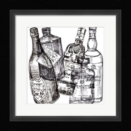 Framed Whiskey Wednesdays II Print