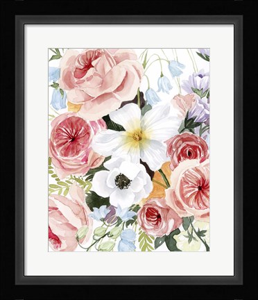 Framed Wildflower Dreams I Print