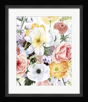 Framed Wildflower Dreams II Print