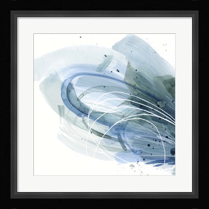 Framed Cresting II Print