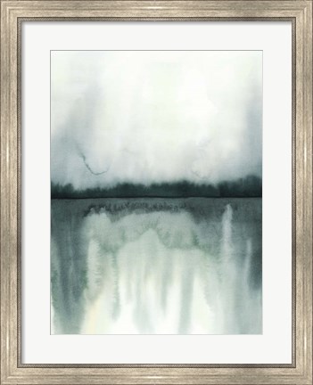 Framed Soft Reflections I Print