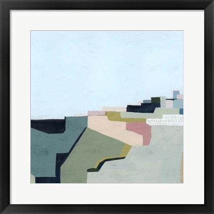 Framed Hillside Revelry II Print