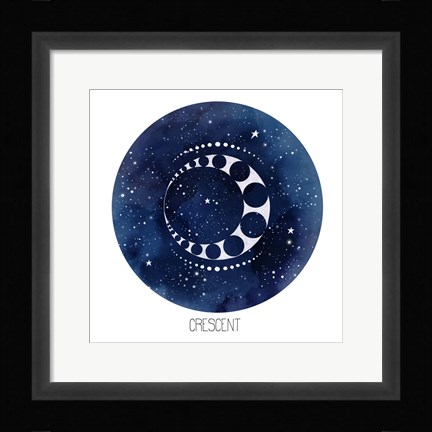 Framed Celestial Orb I Print