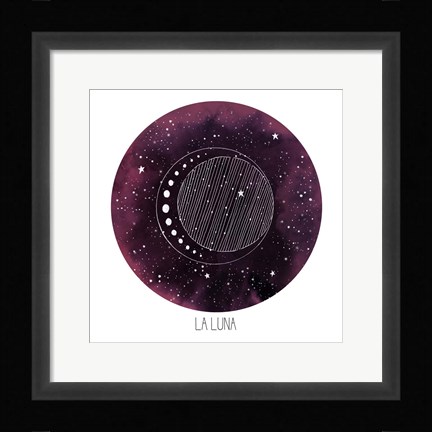 Framed Celestial Orb II Print