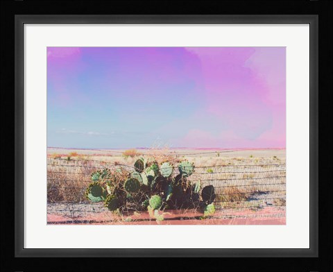 Framed West Texas Scapes I Print