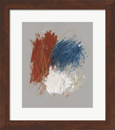 Framed Primary Color Study II Print