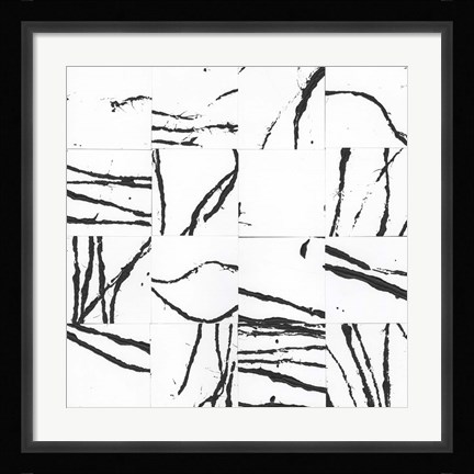 Framed Sonic Illusion I Print