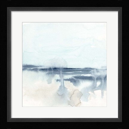 Framed Marshline Impression I Print