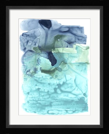 Framed Water Weaver I Print