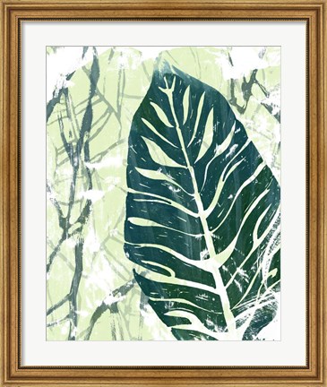 Framed Palm Pastiche III Print