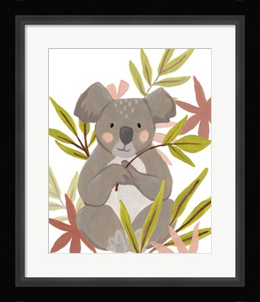 Framed Koala-ty Time I Print