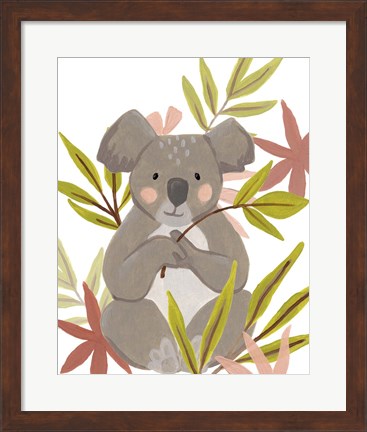 Framed Koala-ty Time I Print