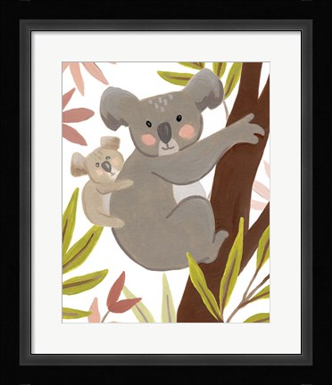 Framed Koala-ty Time III Print
