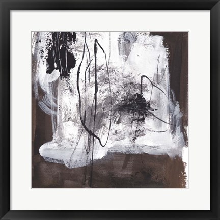 Framed Lakeside Birch IV Print