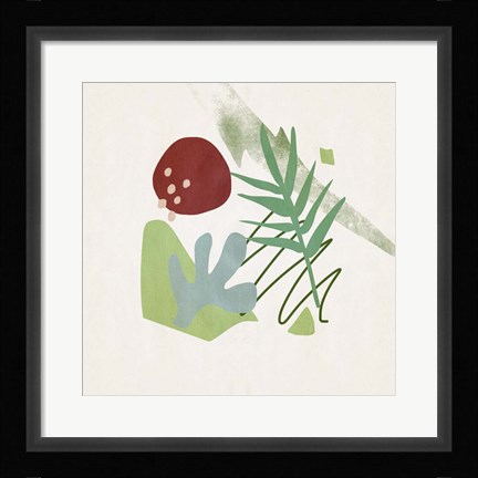 Framed Grassland II Print