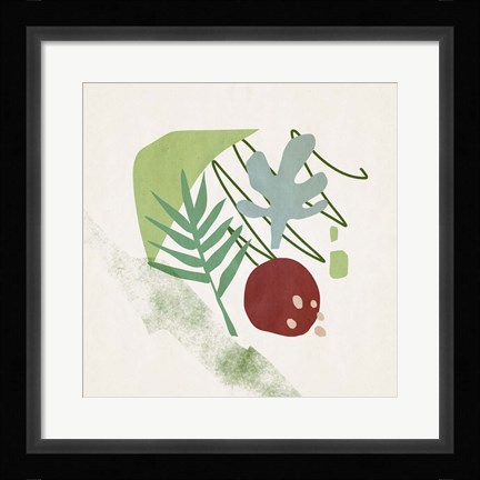 Framed Grassland III Print