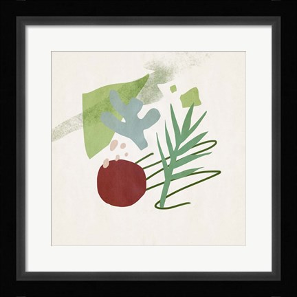 Framed Grassland IV Print