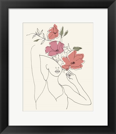 Framed Blooming II Print