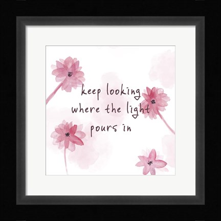 Framed Summer Quote II Print