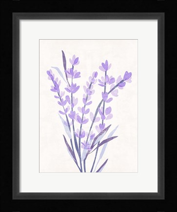 Framed Lavender Land I Print