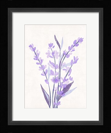 Framed Lavender Land II Print