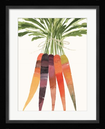 Framed Vibrant Bunch II Print