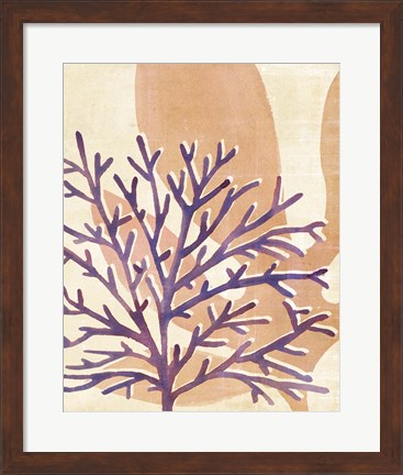 Framed Chromatic Sea Tangle IV Print