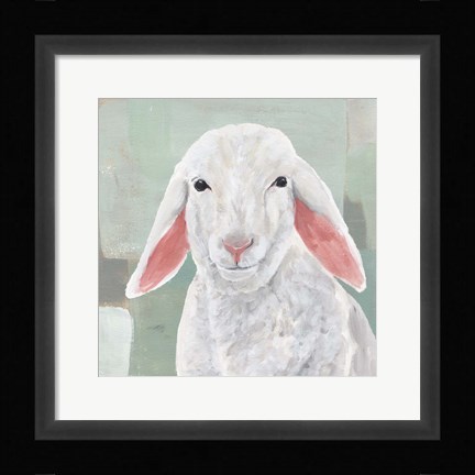 Framed Cotton Ball I Print