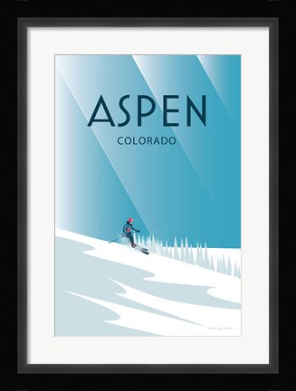 Framed Aspen Print