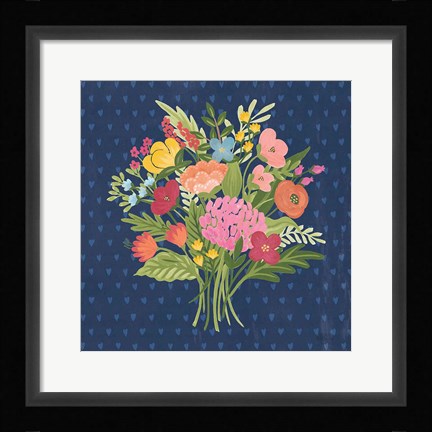 Framed Love Letters XI No Banner Blue Print