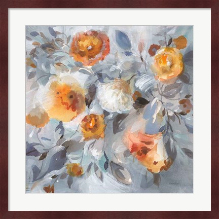 Framed Floral Uplift Print