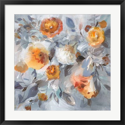 Framed Floral Uplift Print