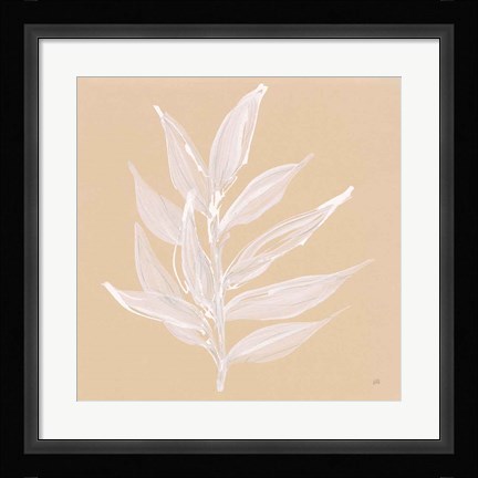 Framed Leaf Study IV Print