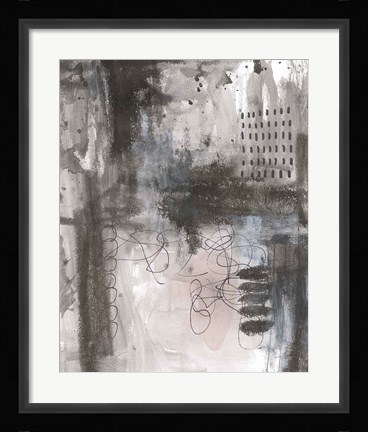 Framed Gray Matter II Print