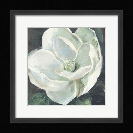 Framed Magnolia III Sage Print