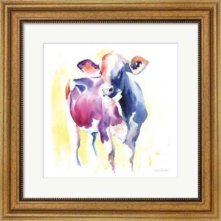Framed Holstein III Print