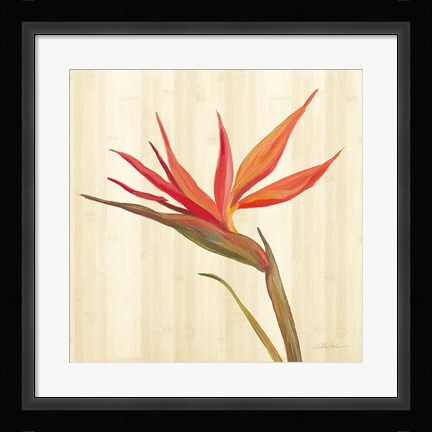 Framed Tropical Garden IV Print