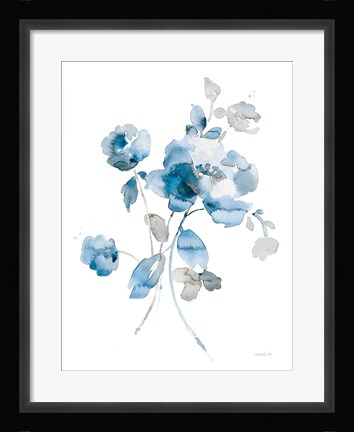 Framed Blues of Summer III Print